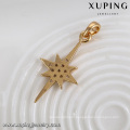 32828 xuping hot sale beautiful ladies elegant jewelry 18k gold plated pendant